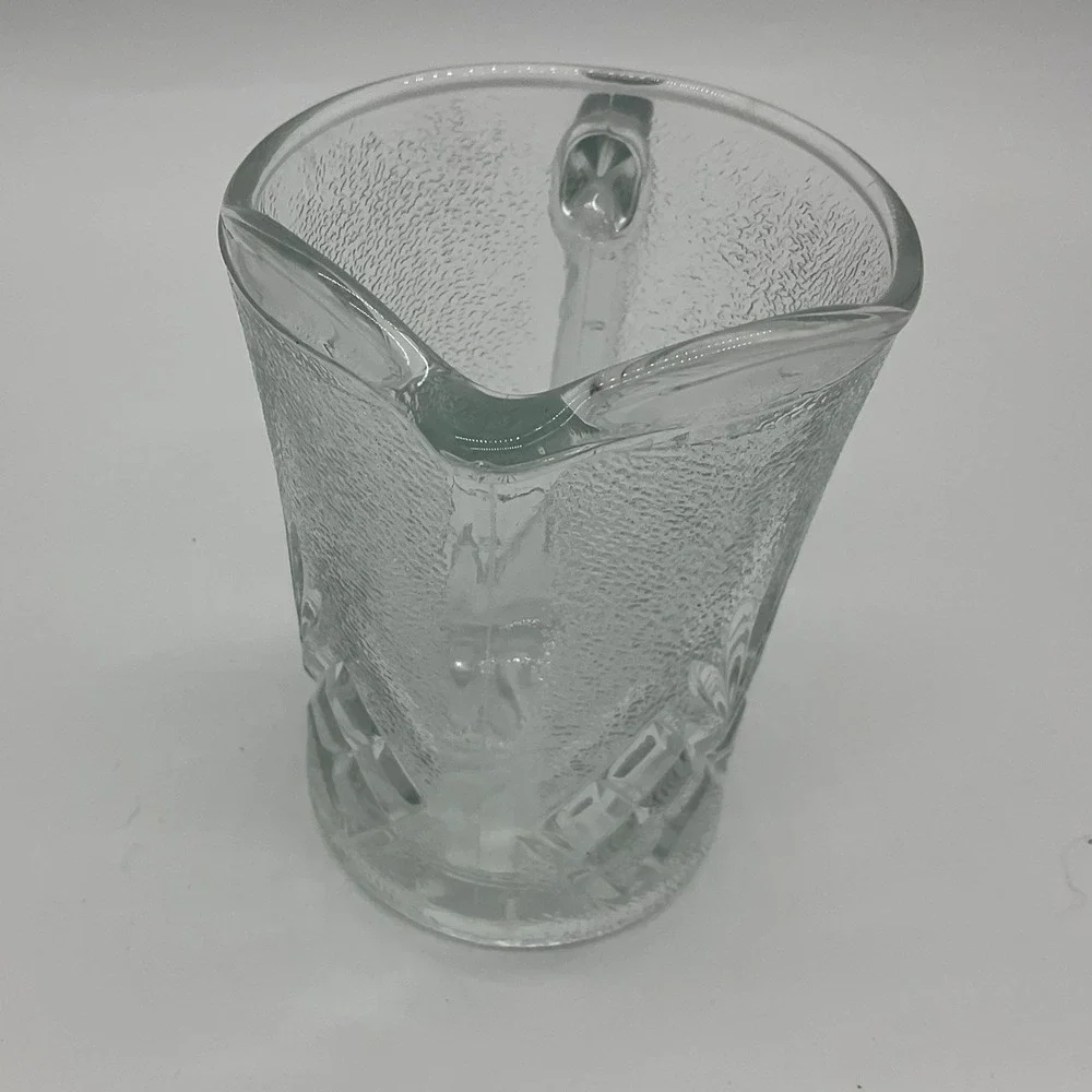 Indiana Glass Creamer Pitcher Clear 5